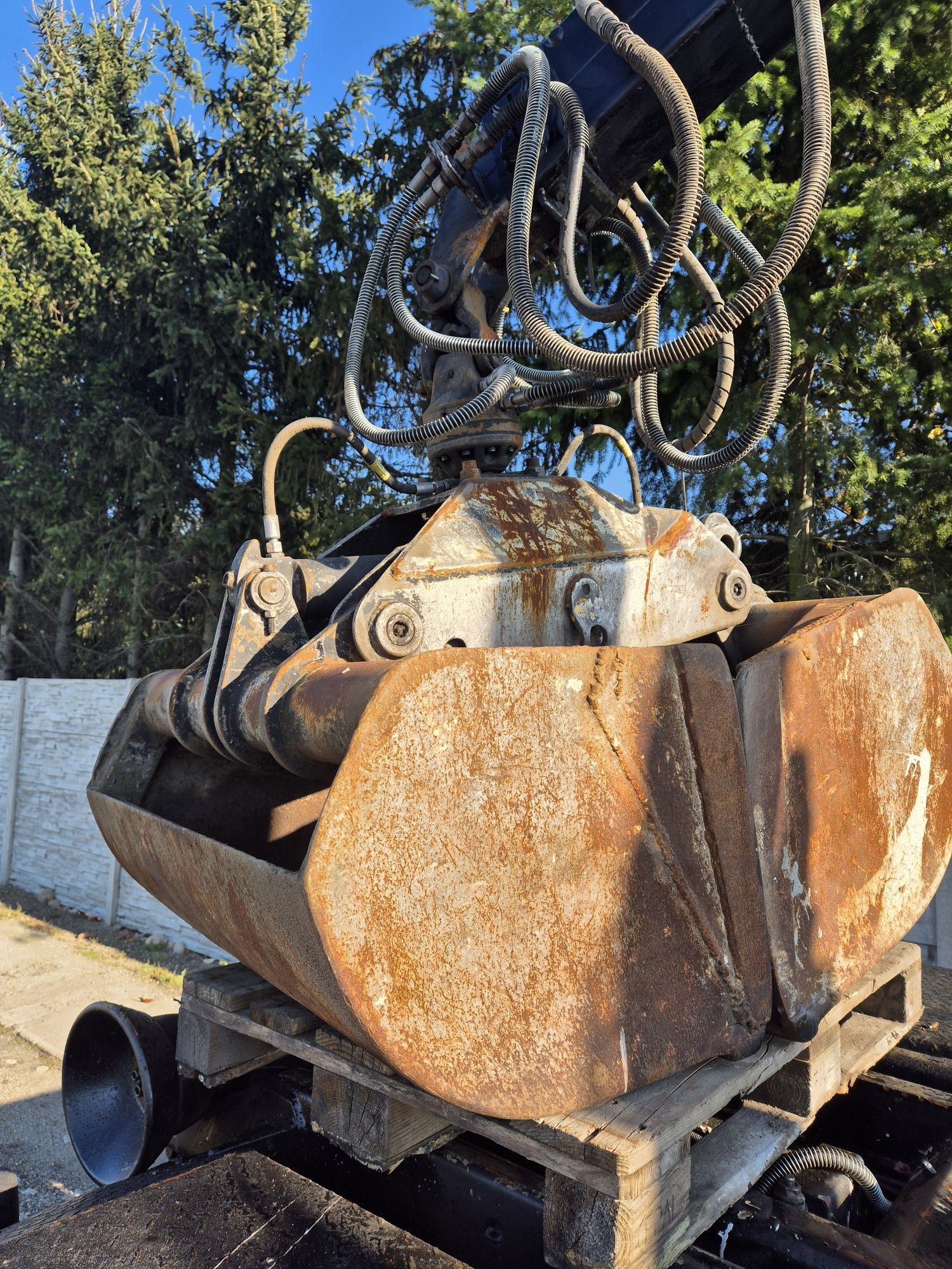 Man Tga 8x4 32.460 hakowiec hds czerpak