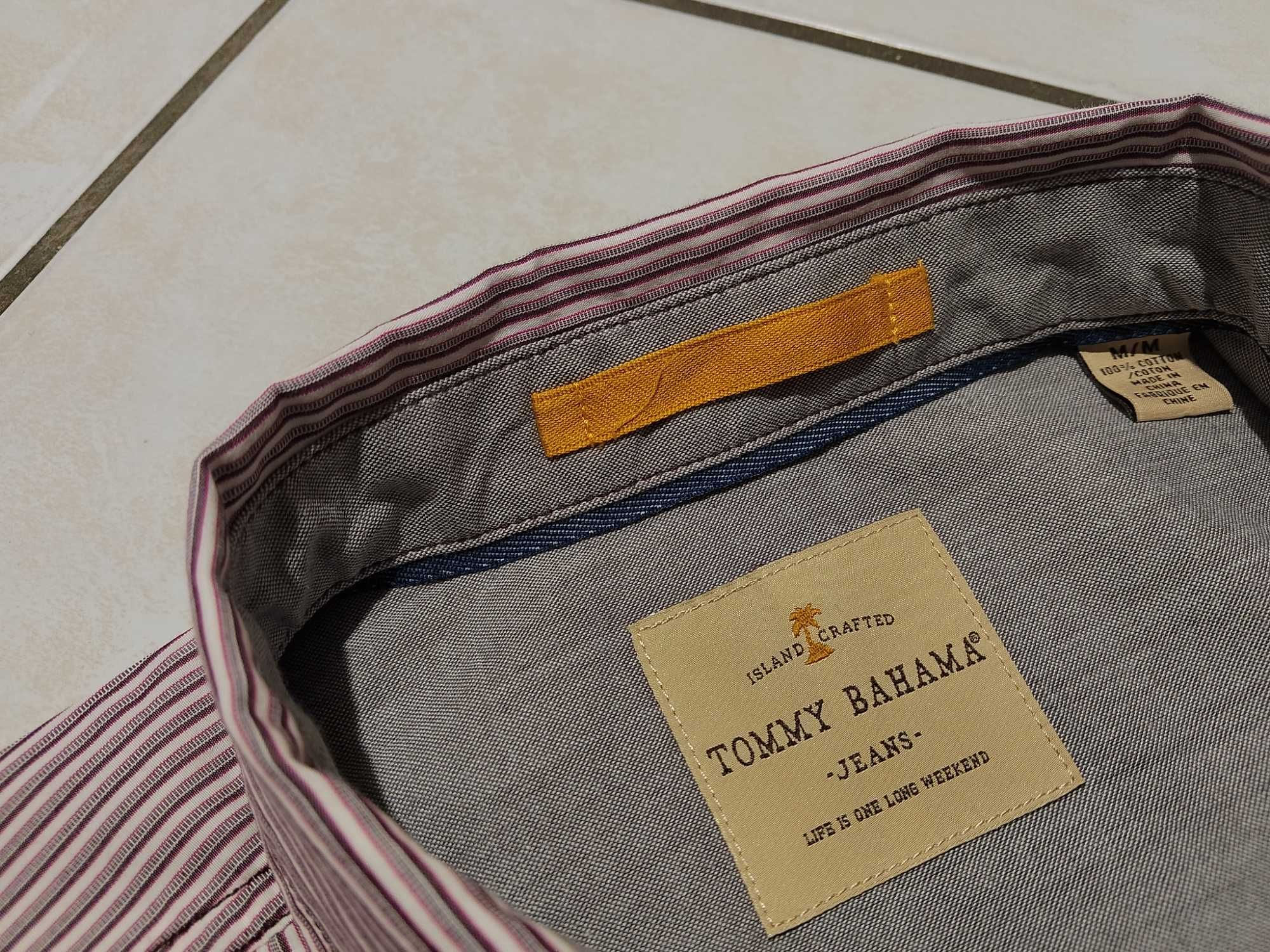 TOMMY BAHAMA USA - NOWA! Markowa Koszula Męska rozmiar L