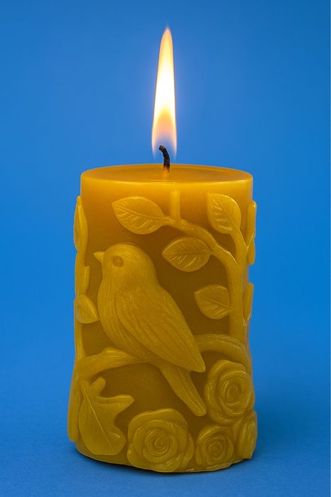 Свічки з бджолиного воску та парафіну