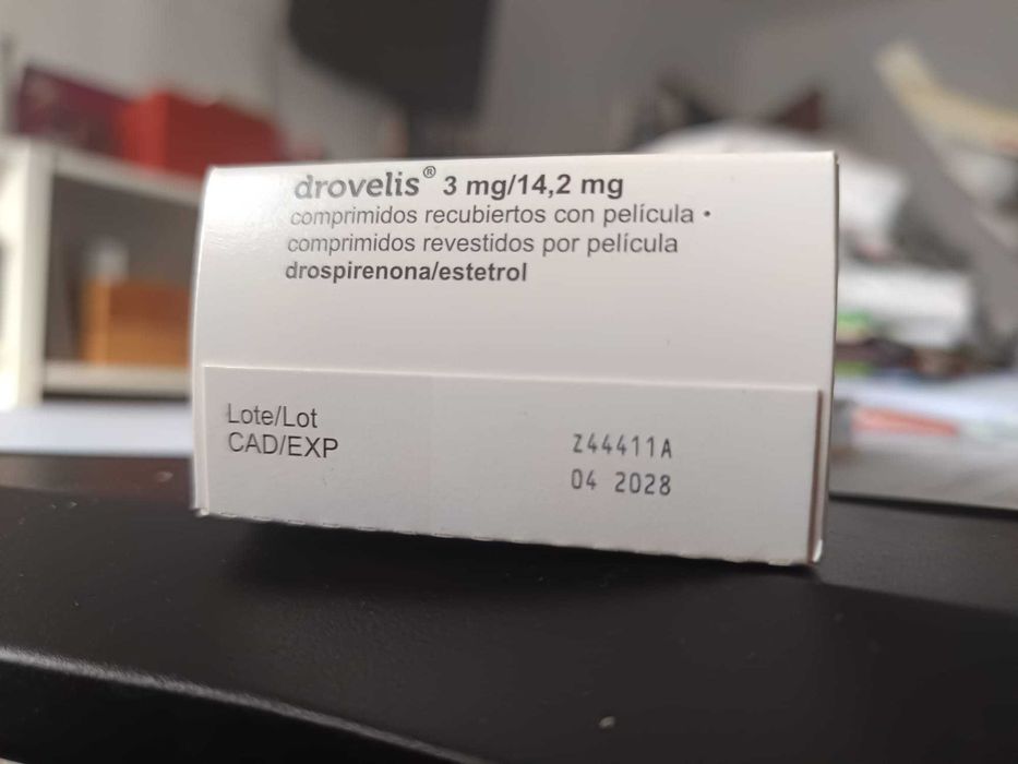 Caixa Pilula Drovelis 3mg/14,2mg