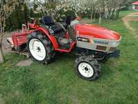 Yanmar F180 4x4 Traktorek ogrodniczy  18 KM z Glebą i wspomaganiem