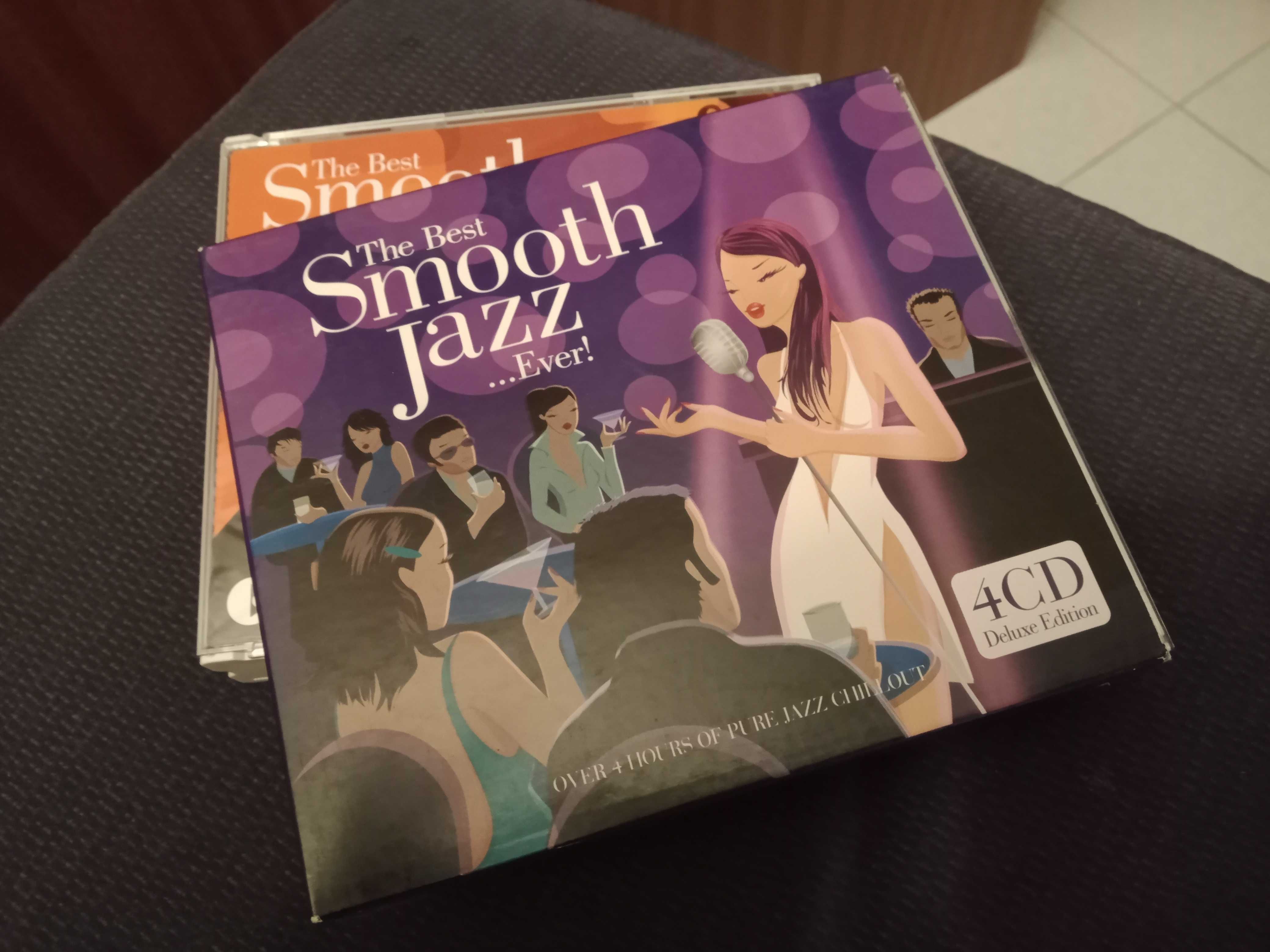 The Best Smooth Jazz ...Ever! - Vol 1 e Vol 2 (4xCD) + (4xCD)