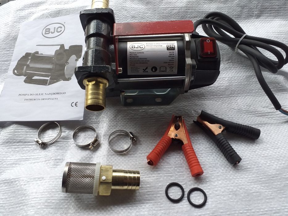 Польский насос, помпа, для перекачки палива, дизеля д.т - 12v.60л. АЗС