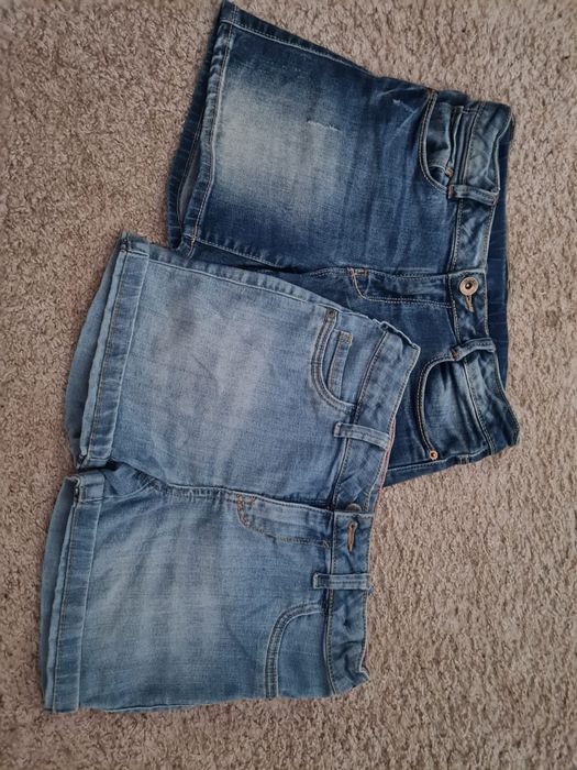 Spodenki jeans rozmiar 140