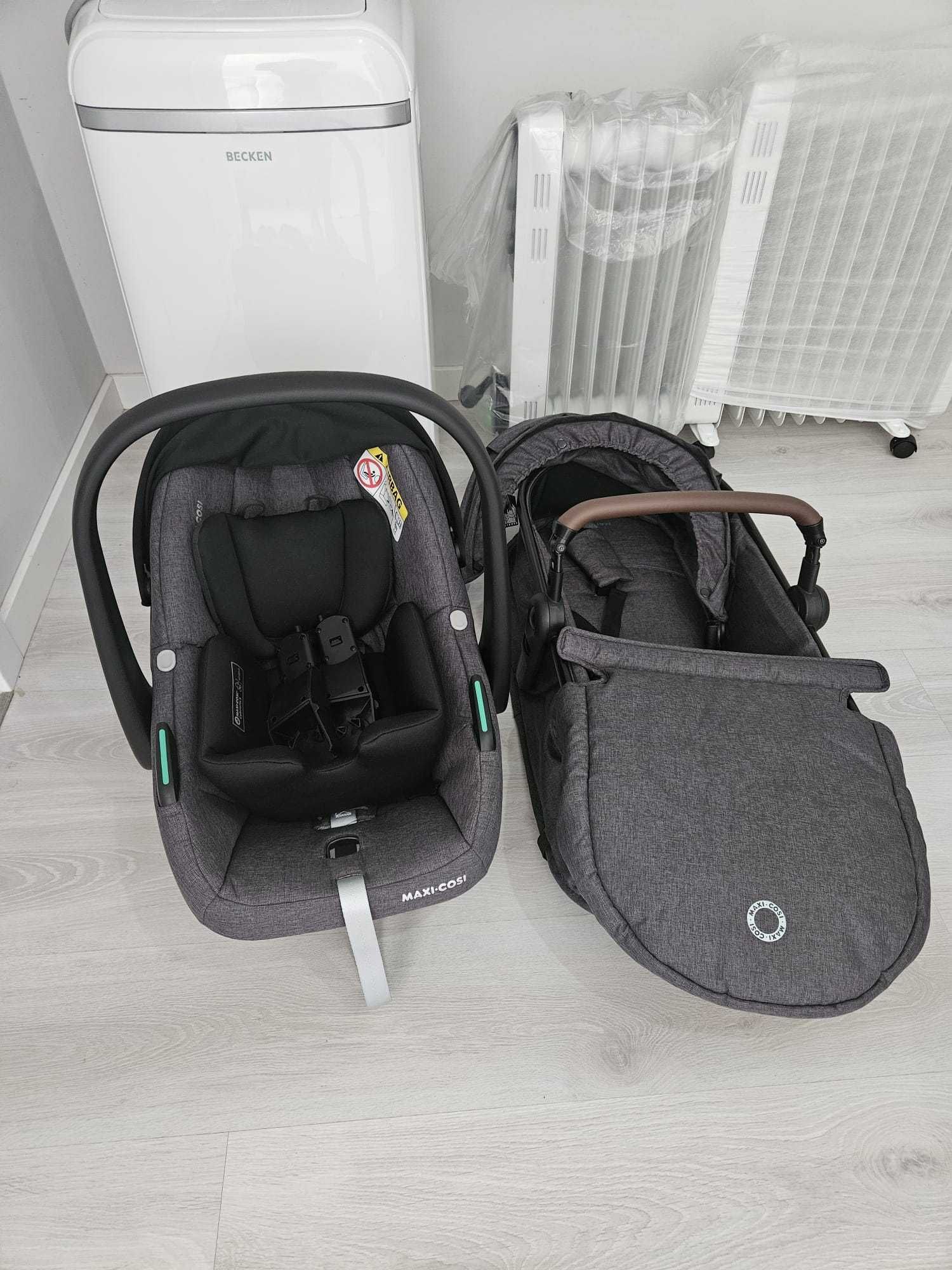 Carrinho Maxi-Cosi Zelia S Trio – Pouco uso, excelente estado