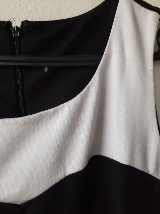 Gruba sukienka na jesień, czy zimę XL, elegancka i na co dzień