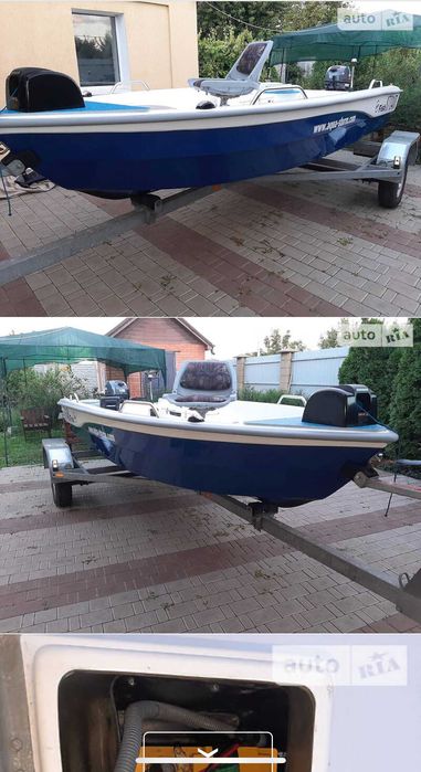 продам лодку FISH STORM З лаветою та ехалотом Lowrance HDS 7