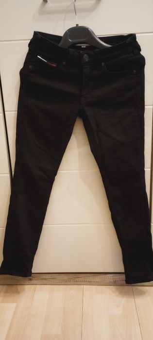 Spodnie Tommy Jeans damskie