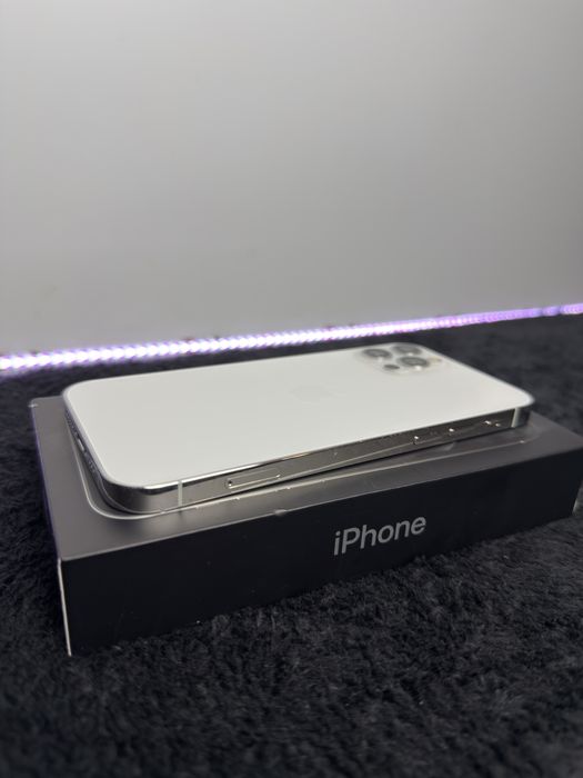 iPhone 12 Pro|Srebrny|100%|Bardzo Dobry|Pełen Zestaw