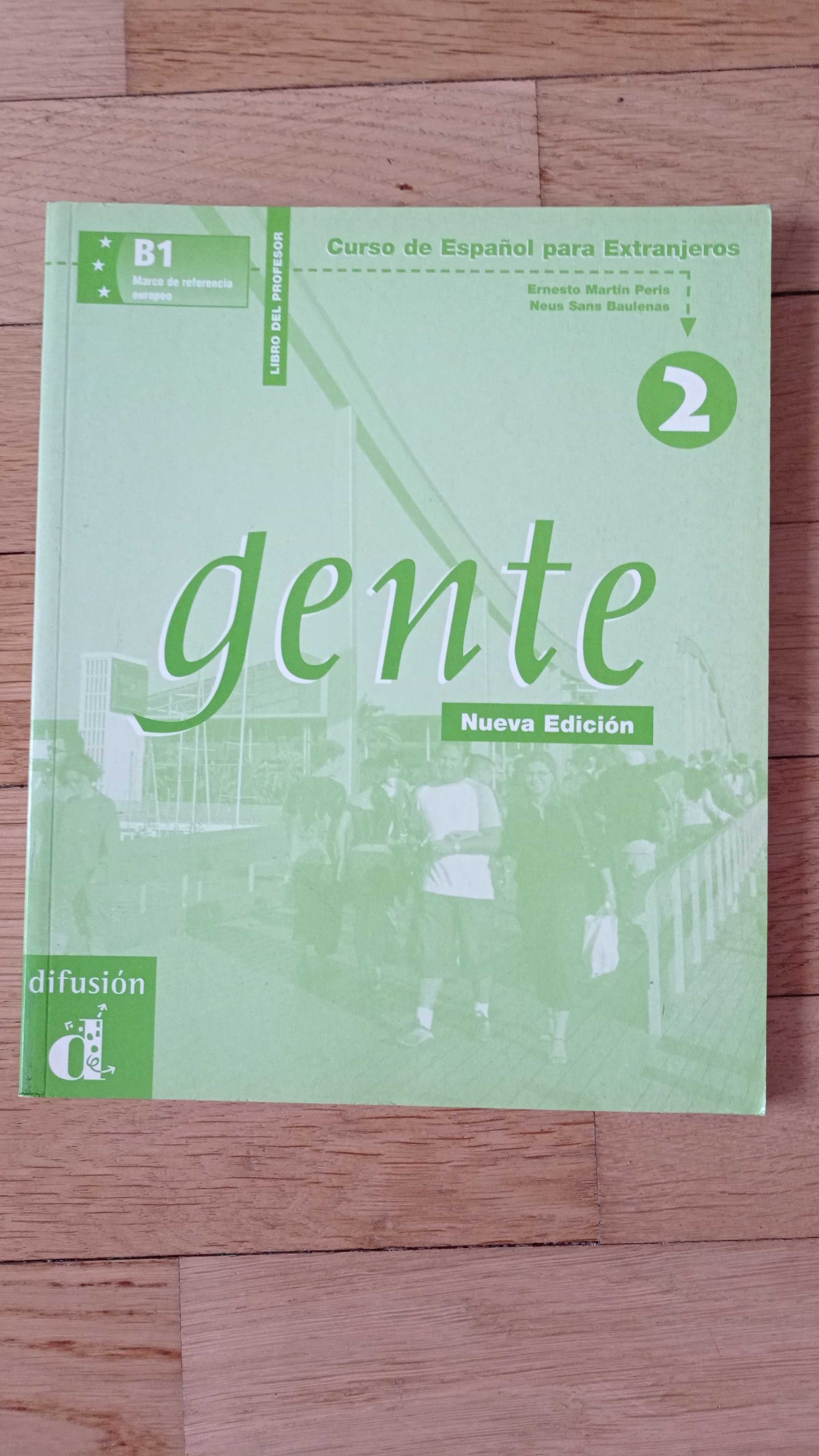 Nauka hiszpańskiego „Gente 2 ” książka dla nauczycieli B1