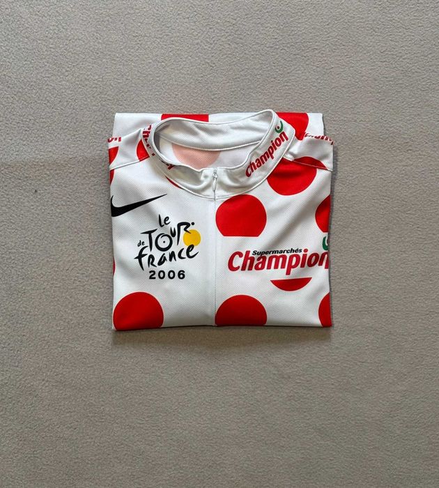 Koszulka Kolarska Tour De France 2006 Nike Polka Dot Roz. M