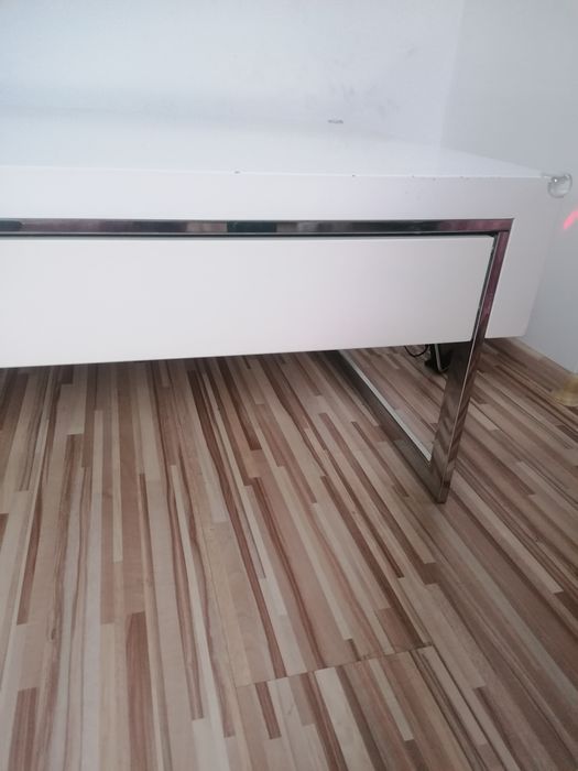 Ława stolik kawowy biały połysk