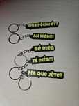 Porta chaves personalizados varias cores, inclusive Glow in The dark.