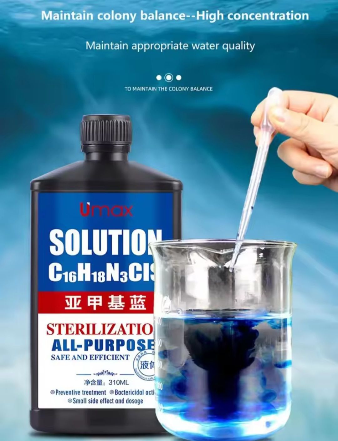 Azul de Metileno - ver descrição