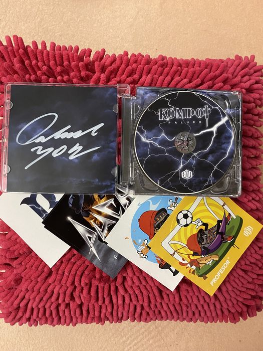 Paluch KOMPOT Limitowana edycja z autografem + wlepy