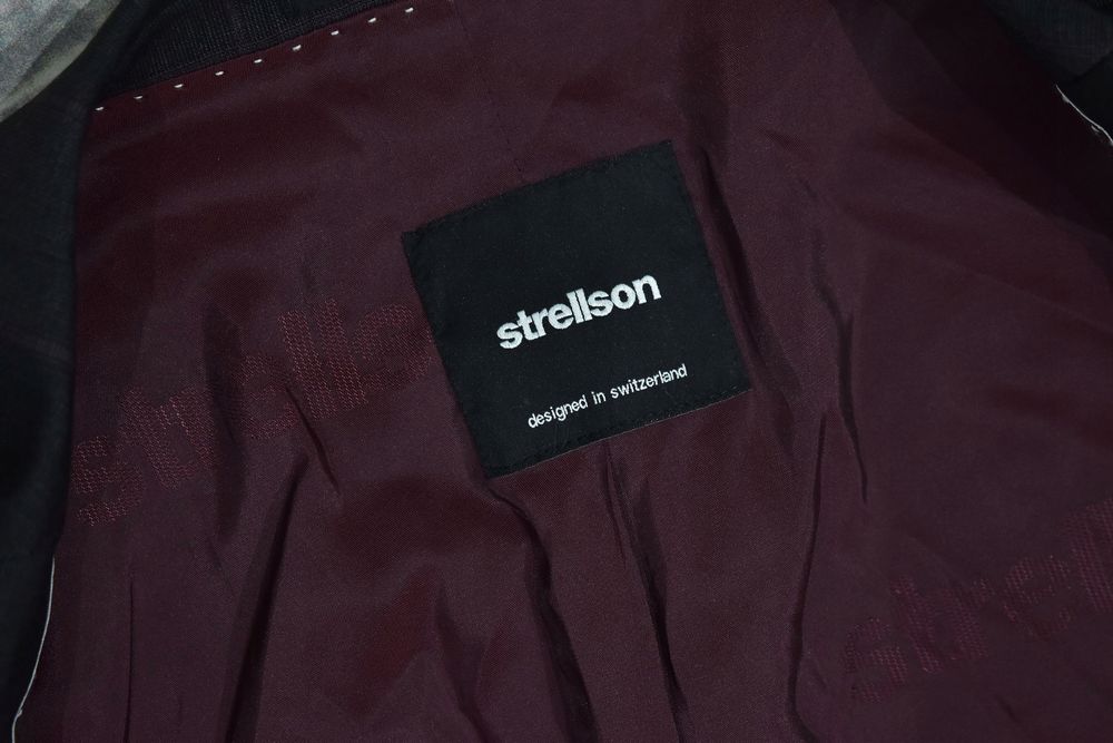 Strellson Allen Wełniana Marynarka Męska Stretch Slim Fit 102