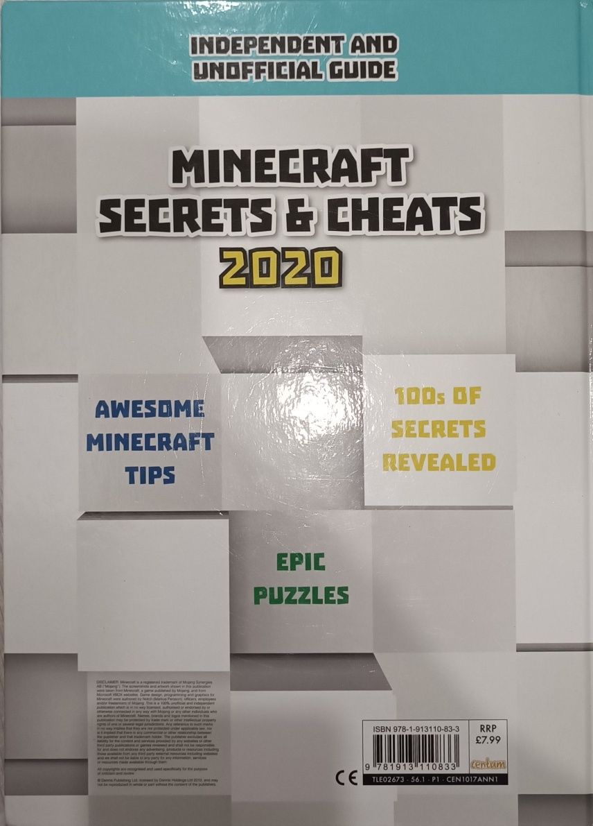 Minecraft secrets & cheats 2020 język angielski