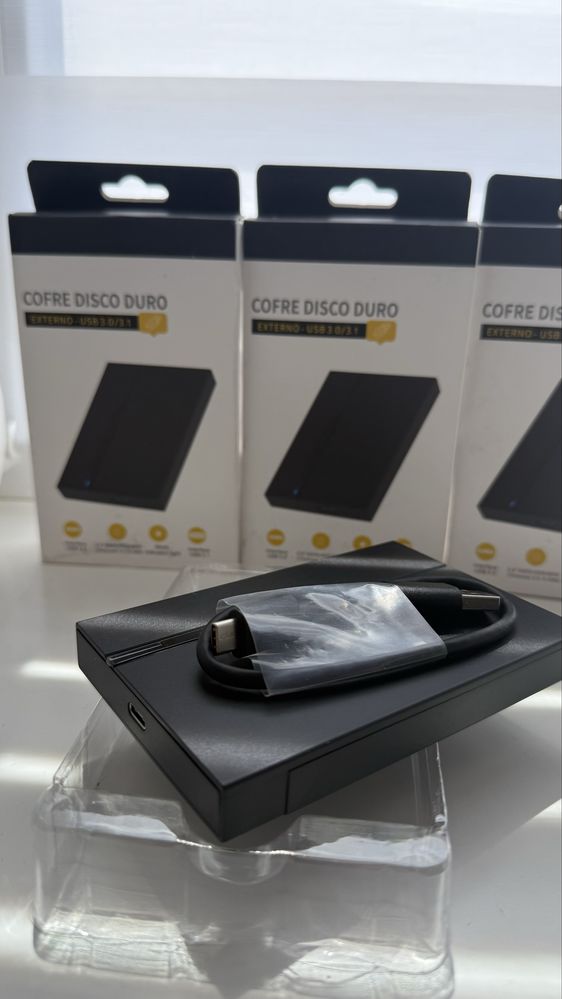 Зовнішня кишеня для накопичувача 2.5 type c usb карман ssd hdd type-c