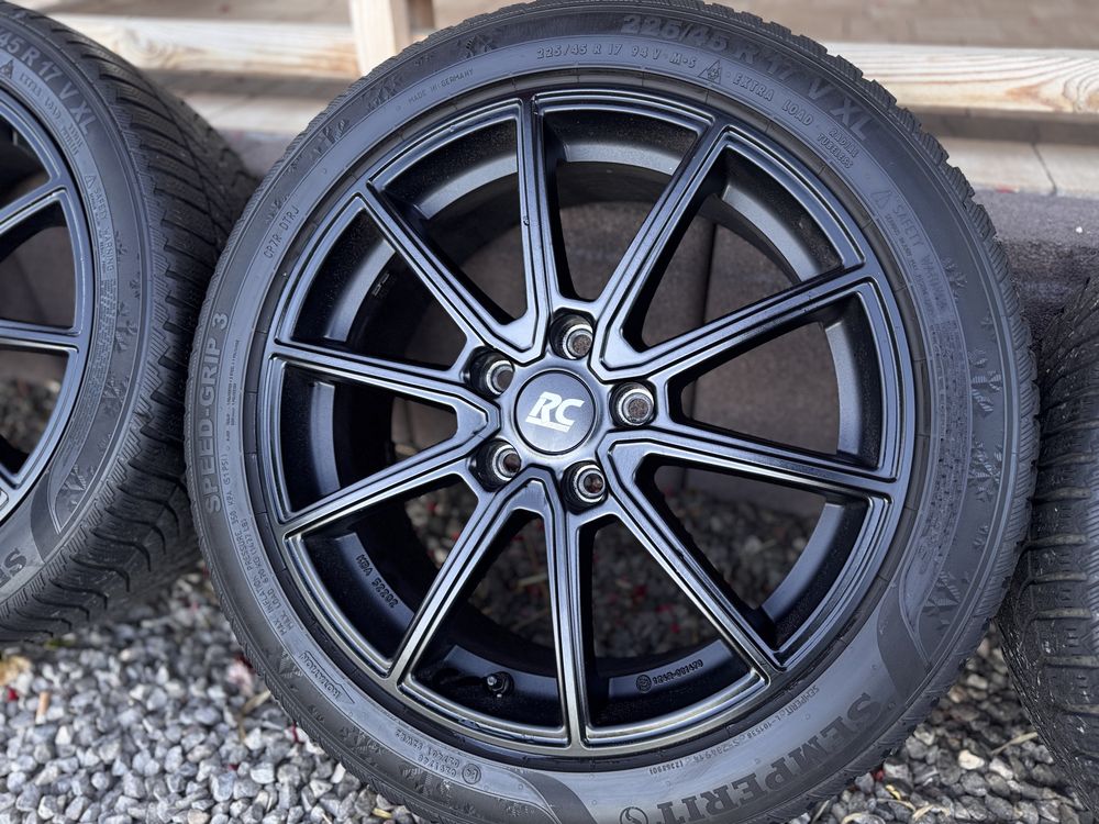 Felgi Koła 17 5x112 Audi Skoda VW Cupra Opony