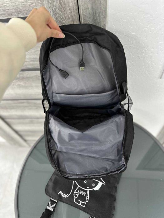 Шкільний РЮКЗАК з великими карманами! Якісний ПОРТФЕЛЬ + СУМКА.