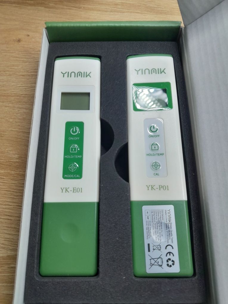 Cyfrowy miernik ph tester tds yinmik yk-pe01geu do akwarium wody pitne