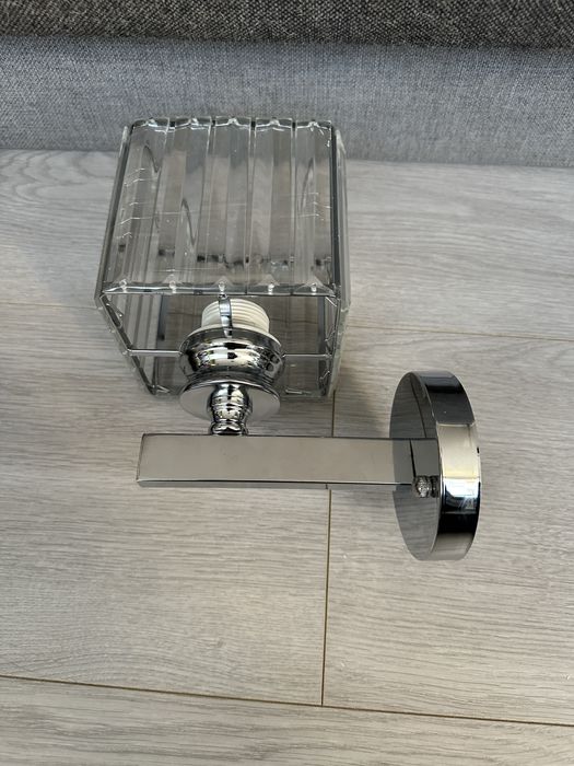Kinkiet Kryształowy Lampa Ścienna Nowoczesna.