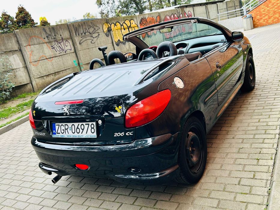 Peugeot 206cc 1.2 benz. Automat Cabrio