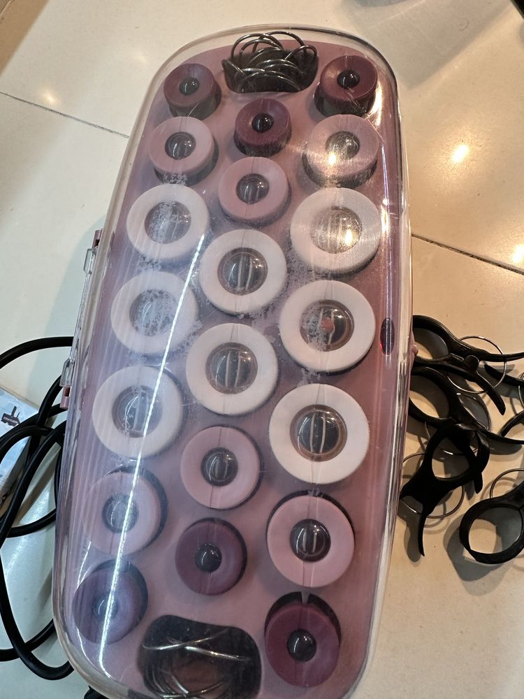 Caixa rolos quentes da Babyliss