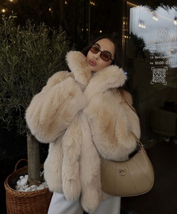 Шубка, еко-хутро на підкладці