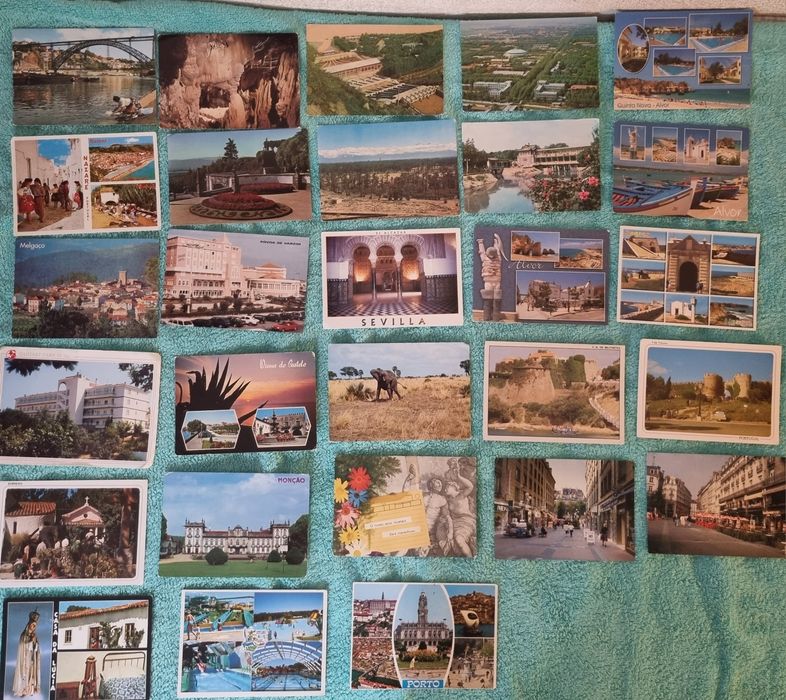 Lote vários postais ver fotos valor cada