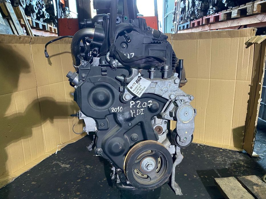 M175 Motor Para Peças Peugeot 207 1.4 Hdi De 2010 Ref- 8HZ