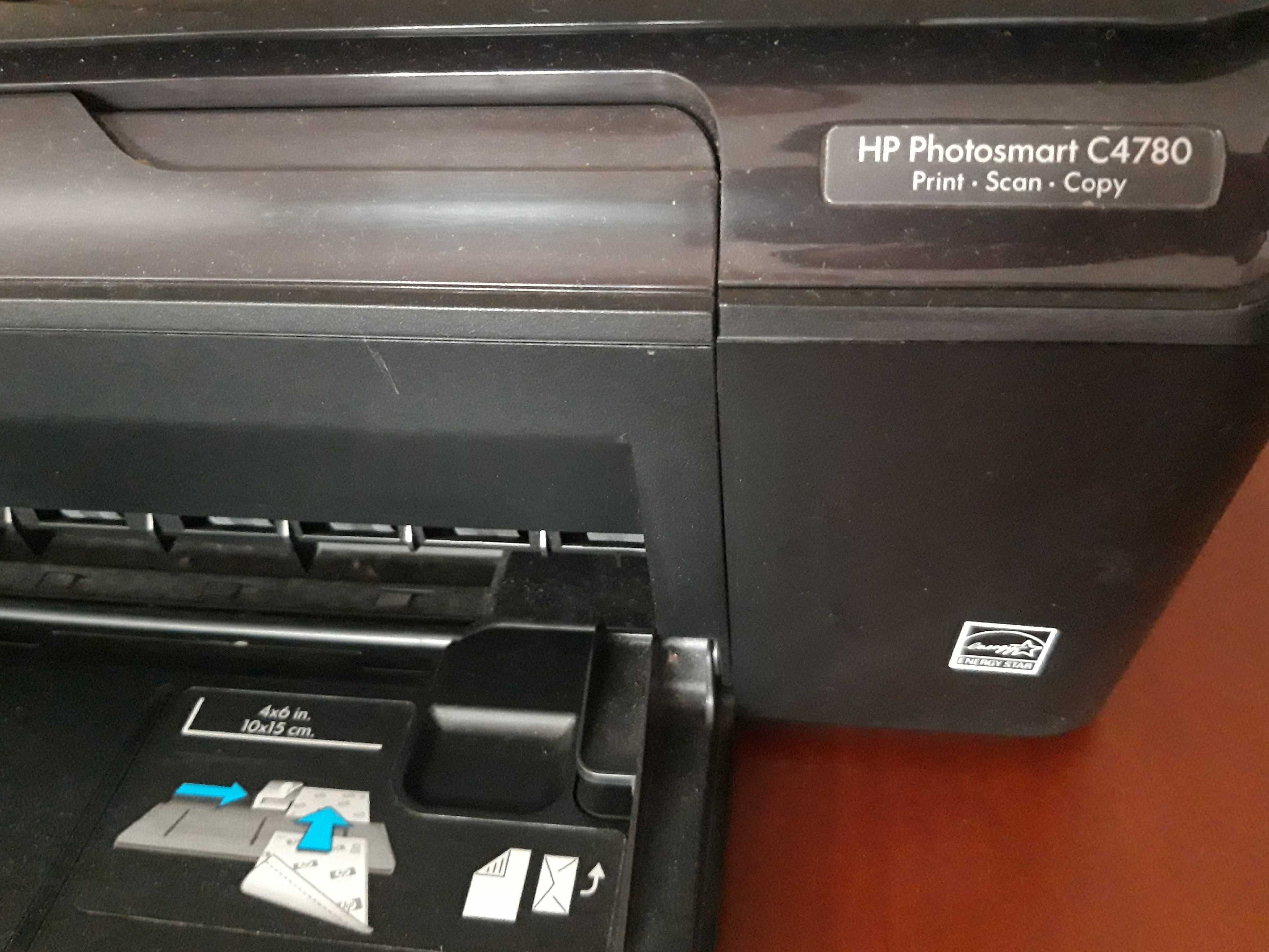 Impressora HP Photosmart C4780 All-in-One (Imprime, Copia, Digitaliza)