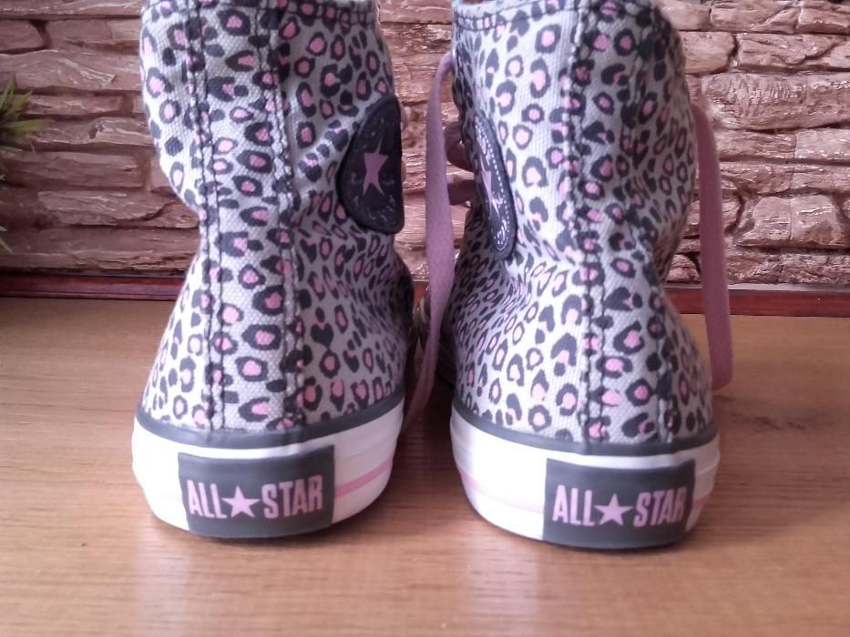 Convers all star Chuck Różowa Pantera Pink wysokie trampki tenisowki