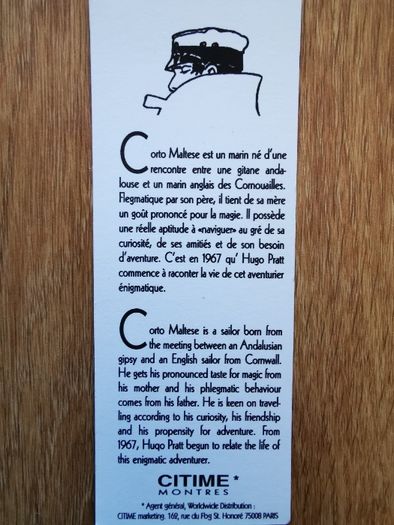 Corto Maltese relogio