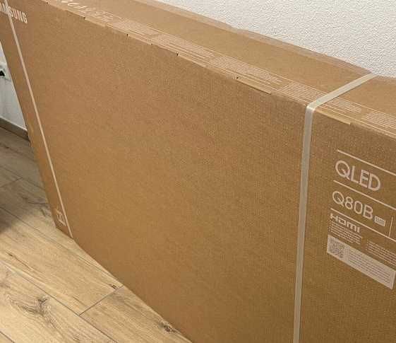 Nowy TV QLED 55 cali 120Hz Samsung QLED QE55Q80B 60W Gwarancja 2 lata