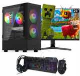 ZESTAW do gier|Ryzen 5 32GB RAM 1TB monitor+zestaw 3w1 /M.2 NVMe Win11