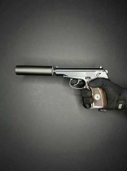 РОЗПРОДАЖ‼️ Іграшковий металевий пістолет ПМ +500 куль - Galaxy новий