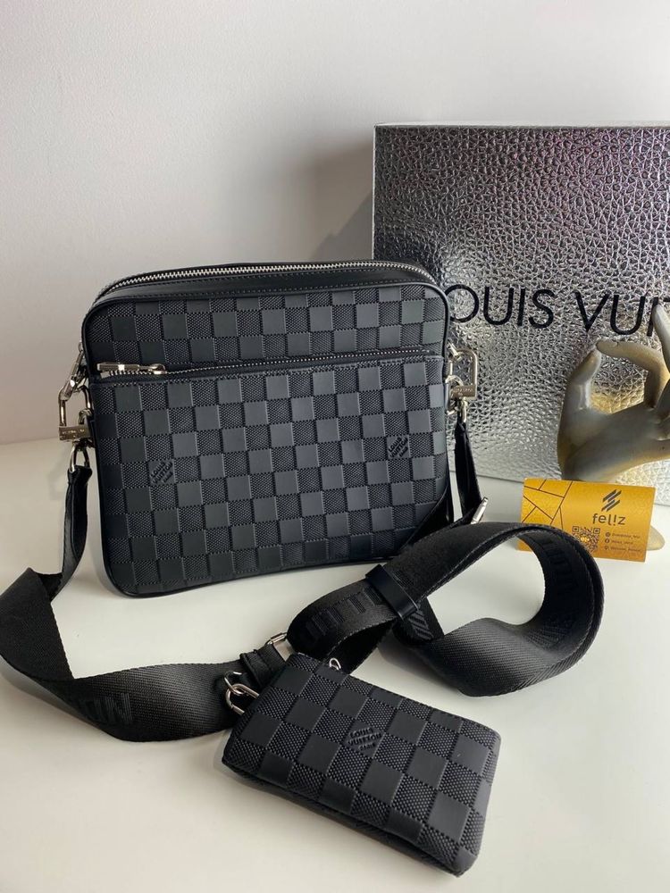 Torebka męska 3w1 listonoszka w pudełku Louis Vuitton