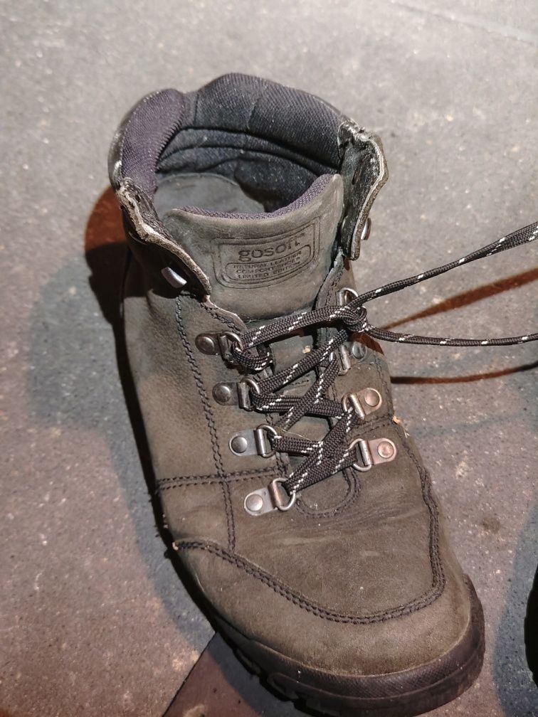 Buty robocze trzewiki skóra naturalna GoSoft  r42 27,3cm