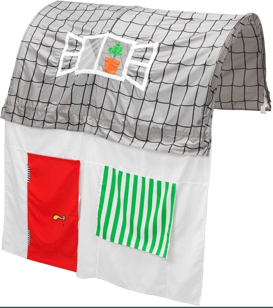 Łóżko Ikea Kura + Baldachim