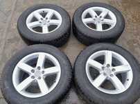 Alufelgi Koła 17 AUDI Q5 A4 Q3 A6 opony zimowe 235/65r17
