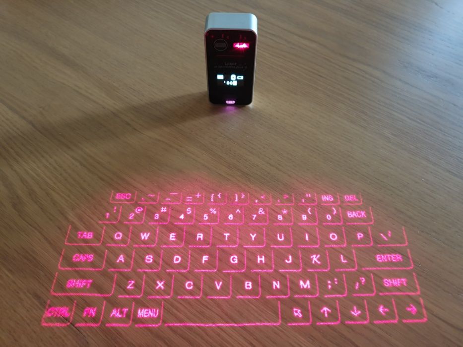 Teclado Holograma Bluetooh