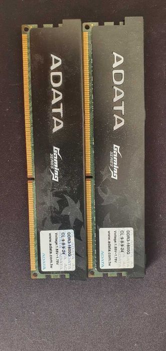 Ram DDR 3 ADATA GAMING CL 9 2x2gb = 4gb