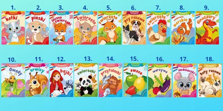 Mega Duży Zestaw Pakiet Kolorowanek Maluszkowe Malowanie Kolorowanki 2