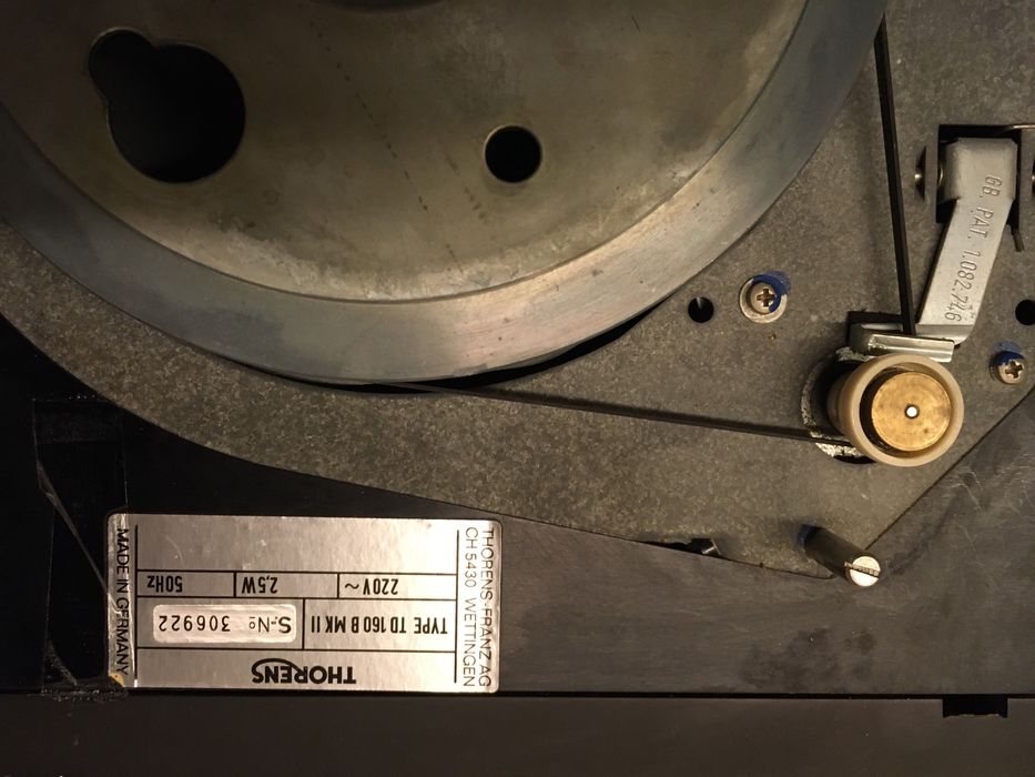 Thorens 160 B Mk2 gira-discos