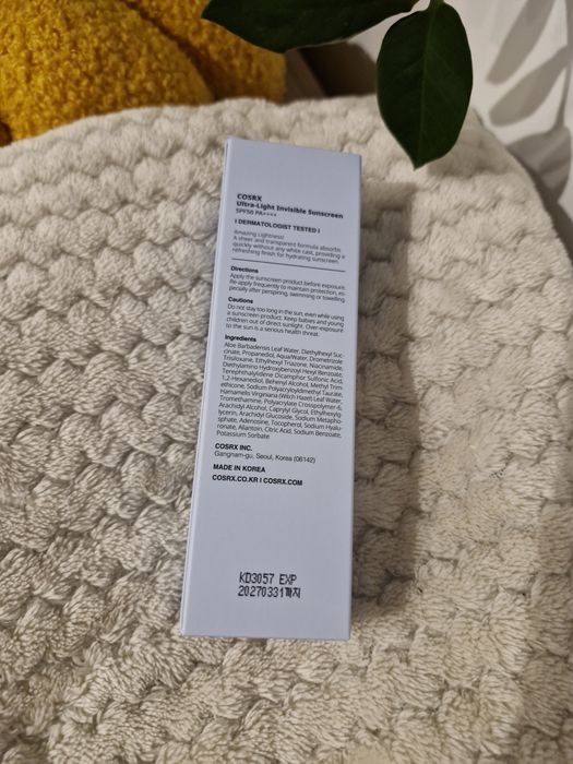 Cosrx SPF 50ml, nowy