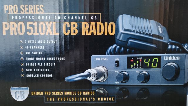 Radio CB - UNIDEN PRO 510XL, używane, stan bdb, Polecam!!!