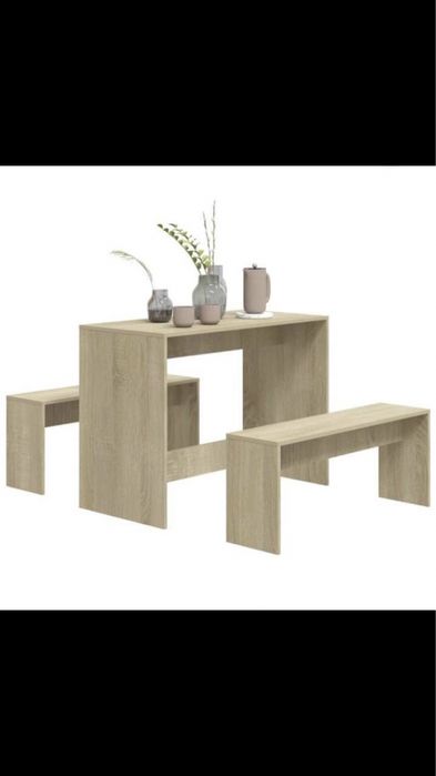 3-czesciowy zestaw do jadalni nowy