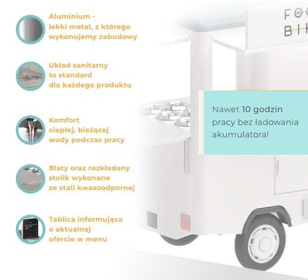 Piaggio Ape 50 Zabudowa na Lody | Prosecco | Cafe | Nowe | FV