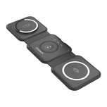 Magnetyczna Ładowarka Indukcyjna Choetech T588-F  3W1 15W (Czarna)